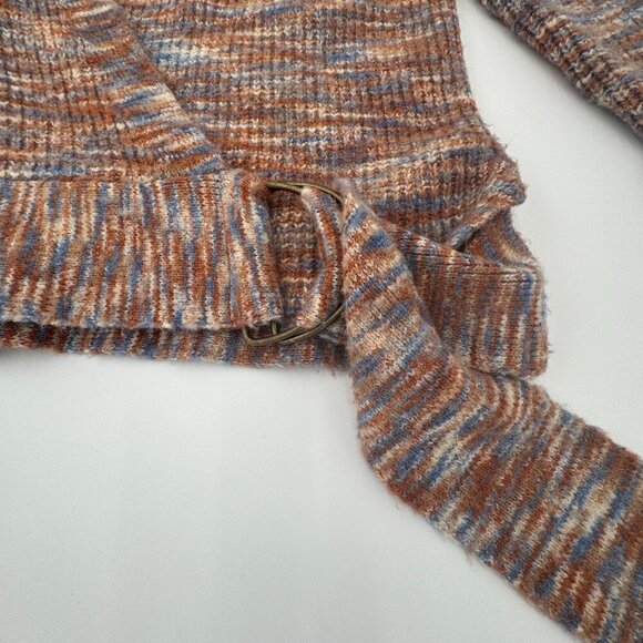 Nine West Women's Large Multi-color Wrap Sweater - Picture 6 of 9